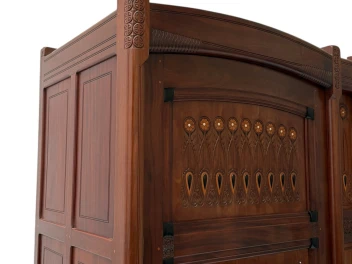 Arts & Crafts Armoire or Wardrobe by Jac. van den Bosch for 't Binnenhuis, 1910